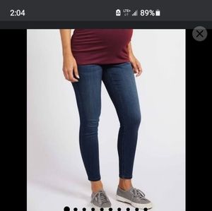 NWT WENDY BELLISSIMO MATERNITY STRETCH JEAN SIZE L